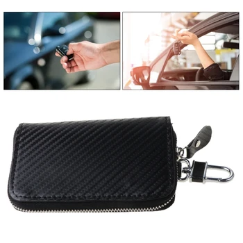 Anti-theft Auto Key Fob Garda Semnal de Blocare Husă Scut Protector RFID Protectie Semnal de Blocare de Securitate Cutie D0UC
