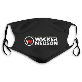 Noi Wacker Neuson Utilaje De Constructii Logo-Ul Negru De Moda Amuzant Reutilizabile Măști