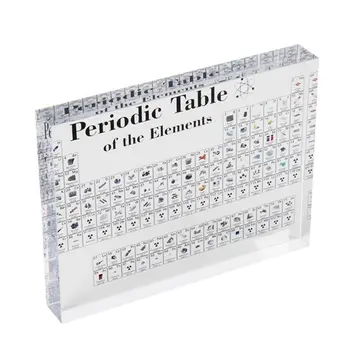 Acrilice Tabelul Periodic Display Cu Copii De Școală Zi De Nastere Cadouri De Element Chimic De Afișare Decor Acasă