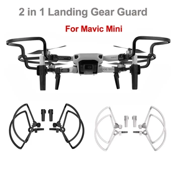 Pentru DJI Mavic Mini Accesorii de Aterizare 2 IN 1 Elice Protector Guard Extinde Picioarele pentru Mavic Mini/DJI Mini 2 Camera Drone