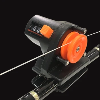 Topline Aborda 1 BUC 0-999M 6cm pescuit linie de pescuit de adâncime și contra instrument de pescuit aborda lungime gauge contor de unelte de pescuit