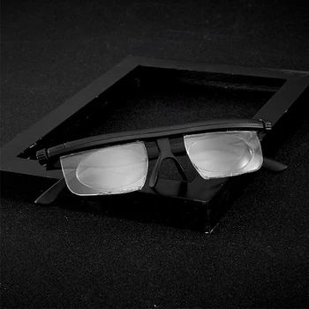 Femei Bărbați Focus Reglabil Ochelari Miopie Ochelari de vedere -6D la +3D Dioptrii de Mărire Variabilă Puterea verstelbare bril