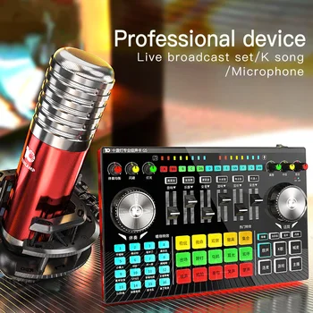 Rețea K Cântec de Ancorare Profesionale Pci USB Extern Live placa de Sunet Studio de Înregistrare Audio Interfață Pentru Pc-ul și Telefonul Mobil
