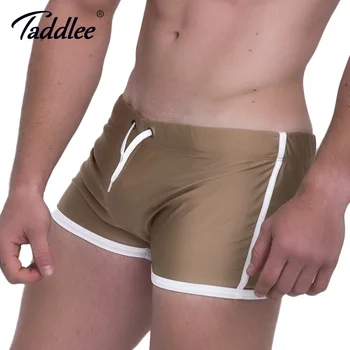 Taddlee Brand pentru bărbați Shorts pentru Bărbați Buzunare Joase Pantaloni scurti de Vara Noi 2017 Barbati Casual Boxeri Trunks Gay Fundul Activewear