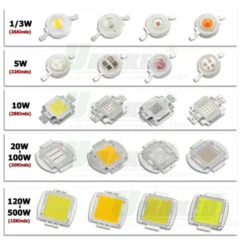 Chip de LED-uri 1 3 5 10 20 30 50 100W CRI>95 45mil Spectru Complet 380-840 Cresc de Lumină Cultivarea Plantelor Pentru Acvariu Lumina Hydroponice Lămpi