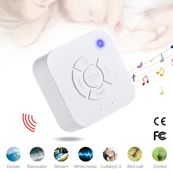 Copilul Mașină de Zgomot Alb USB Reîncărcabilă Închidere Temporizat Mașină de Sunet somn suzeta Relaxare Monitor Pentru Copil Adult Birou