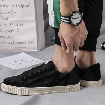 Adidași bărbați și femei clasic panza pantofi de skate Anti-Alunecos dantela-up pantofi de agrement Hard-Poartă Respirabil pantofi sport