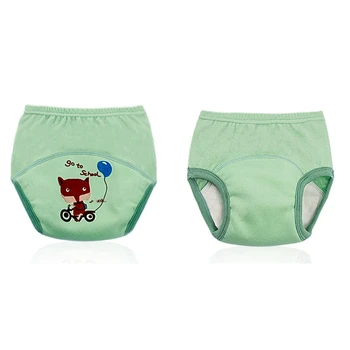 DALEMOXU 6 Straturi Copilul Impermeabil Pantaloni de Formare Infant Toddler Bumbac Schimbare de Scutec Cârpă Scutece Refolosibile Lavabile Chilotei
