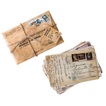 30buc/pachet Retro amintire serie de cărți Poștale de Felicitare de Ziua Bussiness DIY carduri Cadou set mesaj de card