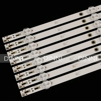 Iluminare LED strip 4 lampă pentru Philips K490WDC1 49U5070 4708-K49WDC-A4113N01 A2213N01 49PUF6032/T3