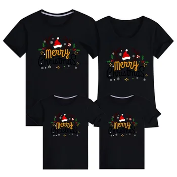 De crăciun, Familia Potrivire Mama Copil Bărbați Femei Copii de Crăciun pentru Copii T-Shirt Cerb de Crăciun Mami și cu Mine Haine