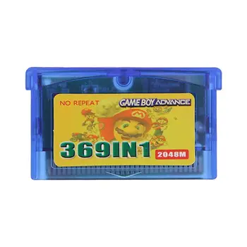369 din 1 Jocuri Retro Card Mario Rockman 32-bit Joc de Cartuș pentru GBA SP NDS Multi-Jocuri Card Colecție de Jocuri de Epocă