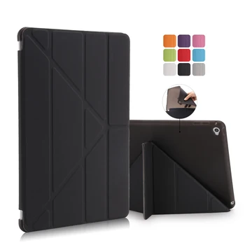 Smart case Pentru Ipad Pro 10.5 Ultra Subțire Stand PU+TPU caz Flip pentru ipad 6 5 4 3 2 Capac pentru iPad Mini 4 3 2 1 Comprimat Caz #K