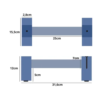 MÂNĂ-PRO paralel calistenia lemn paralele calistenia Super grip din Lemn (45mm) paralel etaj calistenia Împinge în Sus B baruri