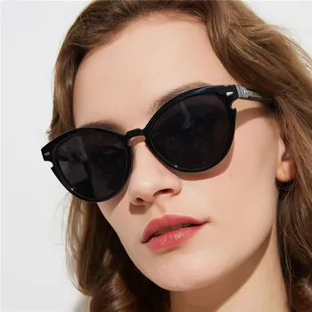 XojoX Femei de Lux ochelari de Soare Ochi de Pisica Brand de Moda Designer de Epocă de Înaltă Calitate Ochelari de Soare de sex Feminin de Ochelari de Umbra UV400 Ochelari de cal