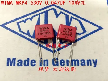 2020 vânzare fierbinte 10buc/20buc Germania WIMA Condensator MKP4 630V0.047UF 630V473 47NF P:10m Audio condensator transport gratuit