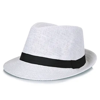 Os mare Om de Mari Dimensiuni Pălării Fedora de sex Masculin de Vară în aer Liber Panama Capac Bărbați Plus Dimensiune Pălărie de Paie 56-58cm 58-60cm