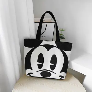 Disney Mickey sac de panza doamnelor geantă de cumpărături cu Minnie, Donald Duck geantă de umăr 2020 nou coreean tote geantă de mână de desene animate