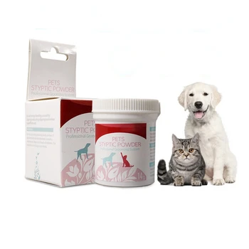 Noi 14g / Sticla Pet Hemostatic Pulbere Hemostatic Praf Pentru Pisici Și Câini de Luptă Sângerare