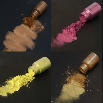 50 De Culori Pigmenti Genial Pudră De Mică Trusă De Rășină Epoxidică Colorant Machiaj Bombă De Baie Săpun Lumânare Face Praf De Pigment Kit