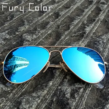 Sticlă de calitate superioară lentile de ochelari de Soare clasic 3025 pilot a femeilor de bărbați, design de lux brand de ochelari de soare de conducere oculos de sol ochelari