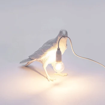 Moderne de Creativitate LED lampă de masă și de perete de lumină Norocos Păsări cioara mobile, lămpi de birou pentru dormitor, camera de studiu noptiera camera de zi