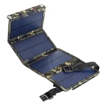 Panou Solar Încărcător de Telefon 5V 2A USB Încărcător rapid de Pliere Panouri Solare pentru Traval în aer liber Baterie Solara Bord pentru telefonul mobil