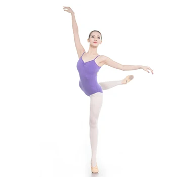 Lumina Violet de Balet de Formare Gimnastica Imbracaminte Fusta Concurs de Dans Fusta pentru Fete de Performanță Etapă Practica Tricouri