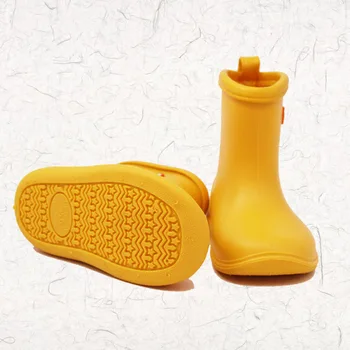 2019 Noua moda Copii Ploaie Cizme Fete Baieti copii pantofi Rainboots Iubitoare Impermeabil Galoși Apa Pantofi Pantofi de Cauciuc A1 27