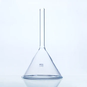 10 bucati/pachet Laborator Triunghi pâlnie de Sticlă Thicked Sticlă Borosilicată Pâlnie Echipamente de Laborator