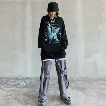 Hybskr 2020 Toamna Iarna Noua Dreaptă Bărbați Pantaloni Harem coreean Streetwear Om Liber Glezna-Lungime Femeie Japoneze Pantaloni de Moda