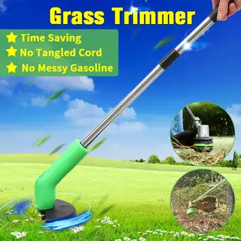 Grass Trimmer Electric Perie De Tăiere Masina De Tuns Iarba Cu Acumulator Grădină Iarba Remover Portabil Sculele Electrice De Grădină Retractabil
