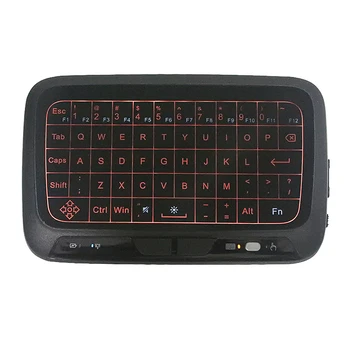 De înaltă Calitate H18 2.4 G Wireless Mini lumina de Fundal Tastatură cu Touchpad Mare pentru Raspberry Pi 3 pentru PC, Laptop pentru Android TV Box