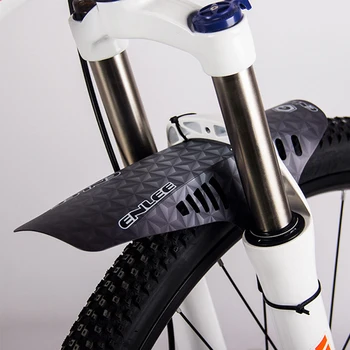 ENLEE Reflectorizante pentru Biciclete Aripile Biciclete MTB Aripi Noroi Guard Apărătoare de noroi Plastic Fata Furca Roții-Spate, Aripa Ciclism Accesorii