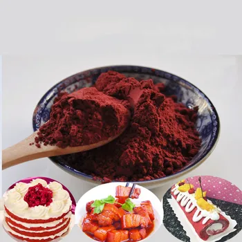 Drojdie de orez roșu pulbere 500g alimente naturale de culoare de copt ingrediente tort de catifea Roșie drojdie de orez roșu bakeware patiserie instrumente