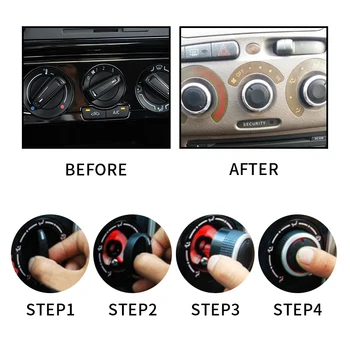 3pcs/set Pentru Toyota ac buton aer condiționat buton de căldură comutator de control Pentru Toyota YARIS VIOS VITZ Vela ECHO XP10 SCION XB Celica