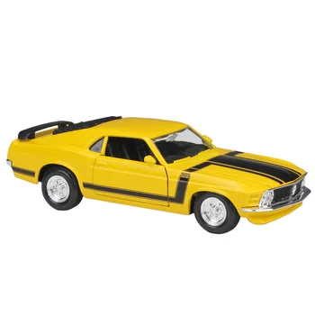 Maisto 1:24 1970Ford Mustang BOSS 302 Roadster simulare aliaj model de masina de simulare decor masina colecție cadou jucărie