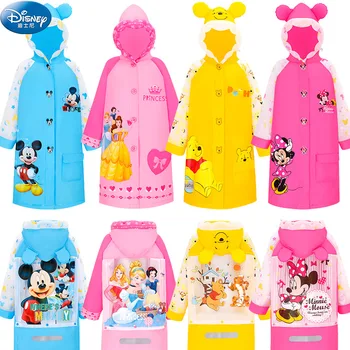 Pelerina de ploaie Disney Drăguț Mickey Minnie impermeabile Copii, Copii, Băiat, Fată Poncho ploaie Rainsuit femei bărbați haina de ploaie în aer liber cadou