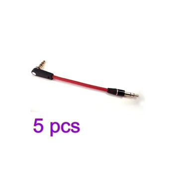 5pcs/set 20cm de 3,5 Jack tata-tata Cablu Audio Jack pentru Aux Cablu Scurt pentru echipamente Acustice de telefon ipad computer Cablu Stereo