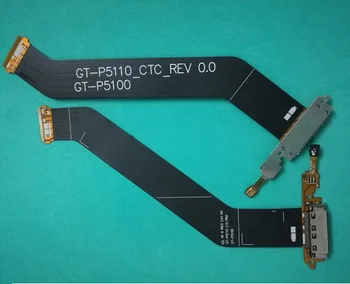 2 buc GT-P5110 P5110 Galaxy Tab 2 10.1 Micro USB Conector încărcător Cablu FLEX Dock Conector de Încărcare Panglică