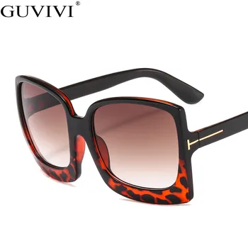 Epocă Pătrat ochelari de Soare pentru Femei Brand de Lux de Moda Litera T Oversizrd Ochelari de Soare Retro Nuante UV400 Oculos de sex Masculin Ochelari de vedere