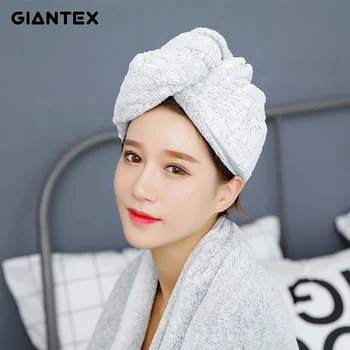 GIANTEX Femei Prosoape de Baie din Bambus Fibre Prosop Prosop Părul Prosoape de Baie Pentru Adulți toallas șervet de bain recznik handdoeken