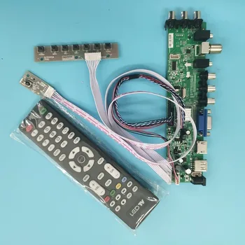 Kit Pentru N101L6-L01/N101L6-L02 controler de Semnal bord 40pin 1024X600 VGA LED HDMI digital WLED TV LVDS USB AV DVB-T de la distanță 10.1