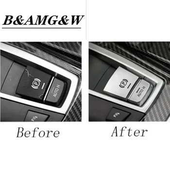 Auto Styling AUTO H Buton Autocolant pentru BMW 5/6/7 Seria X3 X4 X5 X6 Frânei de parcare Electronice f25 f26 F10 F18 f15 Accesorii de Interior