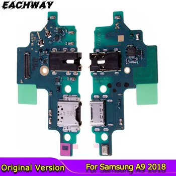 Original USB Dock de Încărcare Cablu Flex Pentru Samsung Galaxy A9 2018 A920 A920F A10 A20 A30 A40 A50 A70 Incarcator Port Conector de Bord