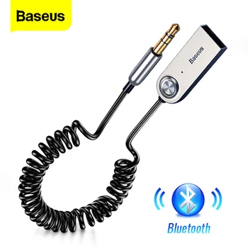 Baseus BA01 USB Bluetooth Receptor Pentru Masina de 3,5 3,5 mm Jack Aux Bluetooth 5.0 Adaptor Wireless Audio Muzica Transmițător Bluetooth