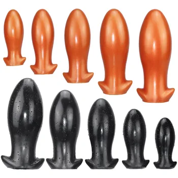 Anal Plug de Dimensiuni Mari Silicon Butt Plug Anal Dilatator Jucării Erotice pentru Adulti Jucarii Sexuale Pentru Bărbați Și Femei Gay Anal Dimensiuni Mari, Sex produsele