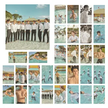 Kpop EXO 30BUC/SET Hawaii Foto LOMO Cărți Poștale XIUMIN SUHO PUNE Baekhyun CHEN CHANYEOL Fanii de Colectare k143