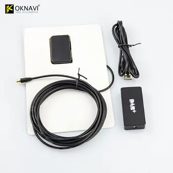 OKNAVI Auto DAB Tuner Radio Receptor USB Stick DAB Box pentru Android DVD Auto Include Antena Dongle USB Digital Audio Broadcasting