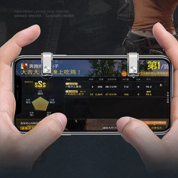 1 Pereche Joc Declanșează PUBG Telefon Mobil Tastaturi Controler de Joc Shooter Butonul de Declanșare Obiectiv Cheie Pentru Android Și Ios